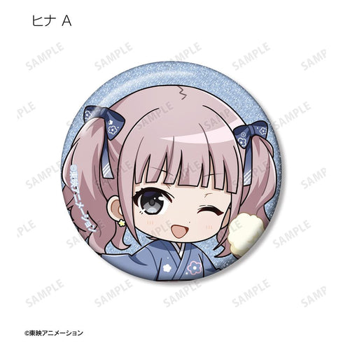 『ガールズバンドクライ』トレーディング ちびキャラ 浴衣ver. グリッター缶バッジ(単位/BOX)